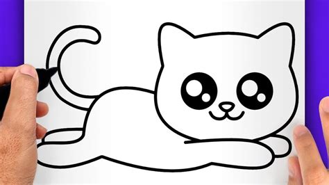 Trop Facile Dessin De Chat Kawaii Pour DÉbutant Youtube