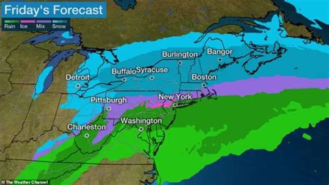 Millions In Northeast Us Are Warned To Brace For A Polar Plunge Ahead