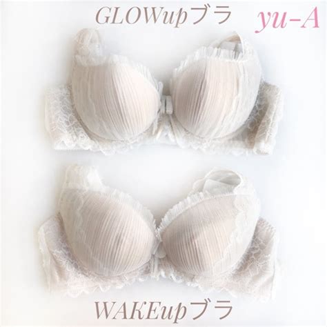 offChasneyBeautyGLOWupブラ アイボリー ゴールド yu A ゆーあ lingerie