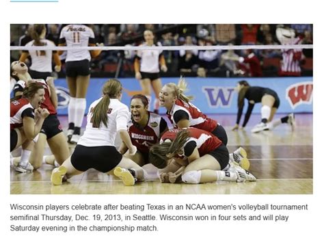 Wisconsin Vs Texas 10 Year Anniversary Volley Talk