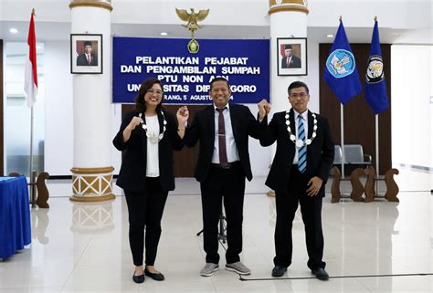 Pelantikan Dekan FPIK UNDIP Periode 2024 2029 Fakultas Perikanan Dan