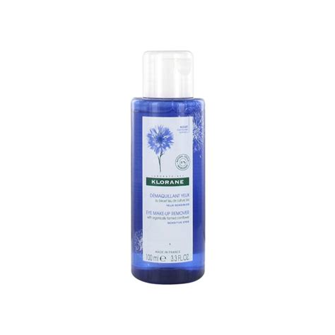 Klorane Démaquillant Yeux au Bleuet Bio Flacon 100ml