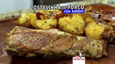 Como Fazer Costelinha De Porco No Forno Batatas Tv Receitas TV