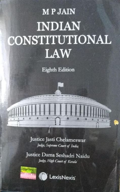 M P Jain Indian Constitutional Law Eighth Edition Justice Jasti