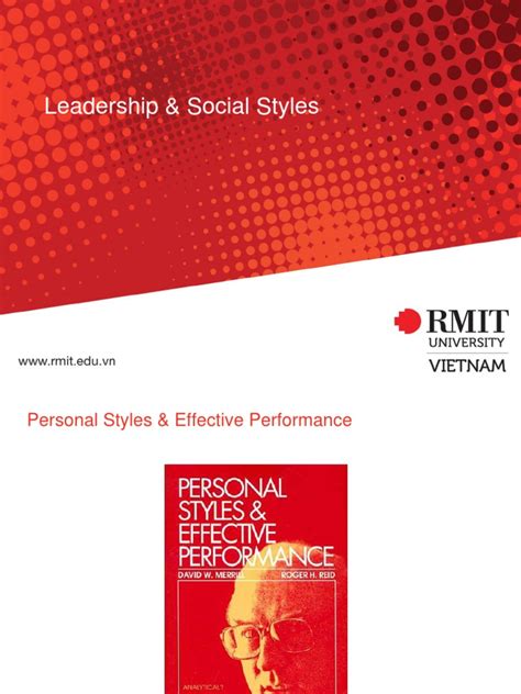 Social Styles Pdf Download Free Pdf Nonverbal Communication