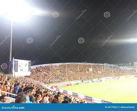 APOEL Nicosia fans editorial stock photo. Image of league - 44779623