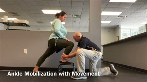 Ankle Mobilization With Movement Youtube