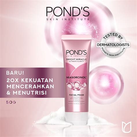 Ponds Bright Miracle Ultimate Clarity G Ponds Sabun Wajah Pink