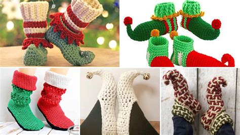 Crochet Elf Slipper Patterns - Easy Crochet Patterns