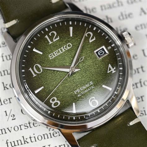 Seiko Presage Srpf J Star Bar Cocktail Matcha Made In Japan Limited