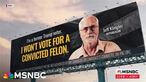 I Won T Vote For A Convicted Felon Anti Trump Billboards Target