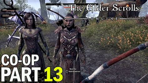 The Elder Scrolls Online Walkthrough Part Co Op Gameplay Youtube