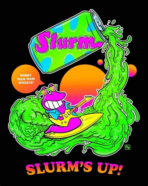 Slurm Futurama Futurama Graffiti Cartoons Cartoon Design