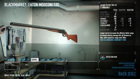 Mosconi Various Attachment By Alcat101 PAYDAY 2 Mods ModWorkshop