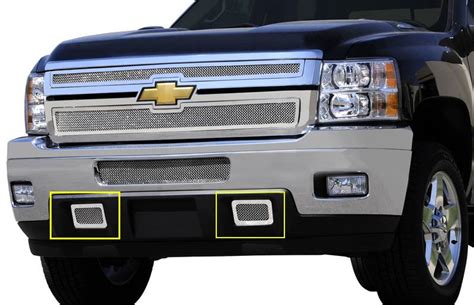 Chevrolet Silverado T Rex Upper Class Polished Stainless Mesh Tow Hook