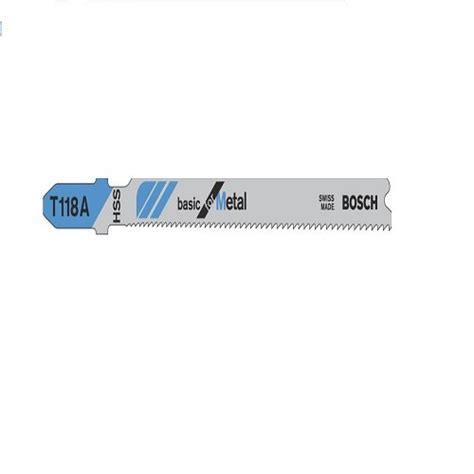 For Thin Sheet Metals 1 3 Mm Hss Bosch WoodCutting Blade