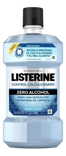 Enjuague Bucal Listerine Control Sarro Zero Alcohol X Ml Mercadolibre