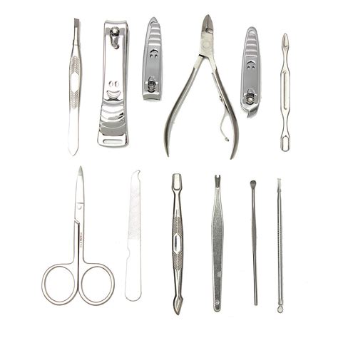 Pcs Pedicure Manicure Set Nail Clippers Cleaner Cuticle Grooming