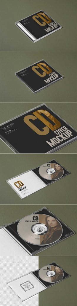 Free Plastic Cd Case Mockups Mockuptree