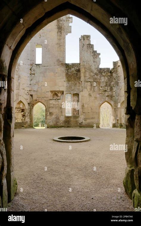 Old Wardour Castle ruins and grounds Stock Photo - Alamy