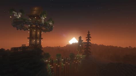 My Mystical Tundra Village Rminecraftbuilds