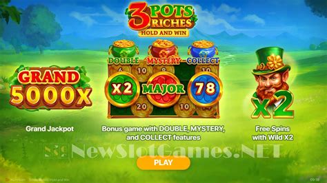 Pots Riches Hold And Win Playson Slot Review Demo Game