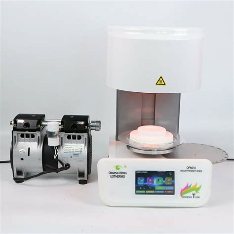 Dental Lab Automatic Programmable Vacuum Porcelain Furnace With Vacuum