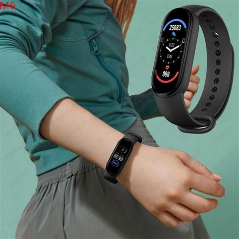 New M6 Smart Watch Men Women Fitness Sports Smart Band Fitpro Version