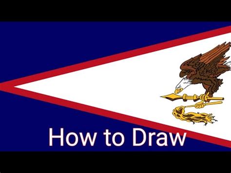 How To Draw American Samoa Youtube