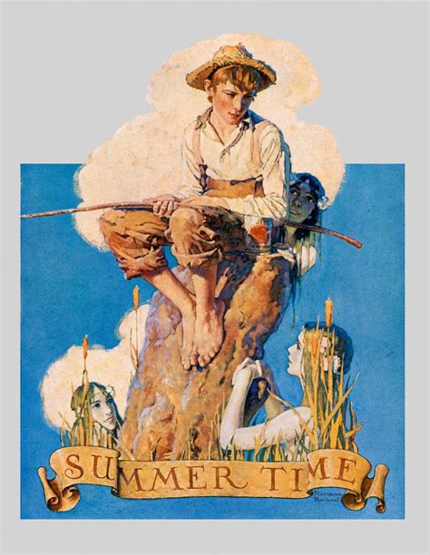 Norman Rockwell Summer Pictures