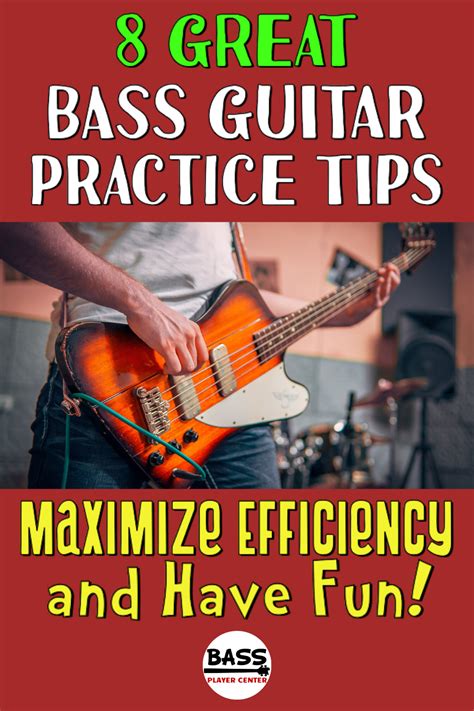 Maximize Bass Guitar Practice Efficiency