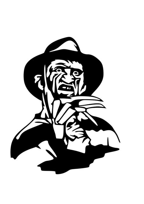 Freddy Krueger Svg Halloween Horror Design Svg Halloween Horror