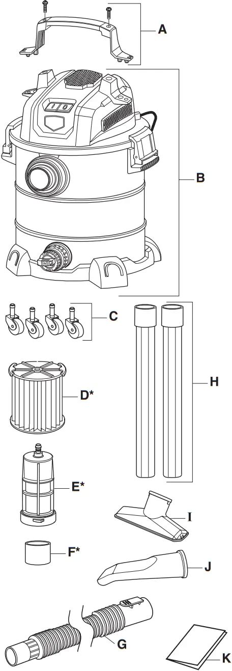 Craftsman Cmxevbe Wet Dry Shop Vacuum Instruction Manual