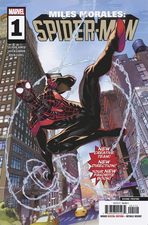 Miles Morales: Spider-Man 1 F, Mar 2019 Comic Book by Marvel