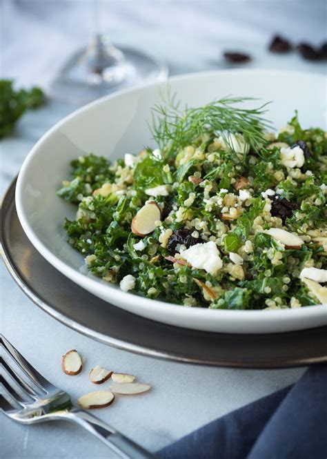 Salade De Kale Amandes Et Ricotta Marie Claire