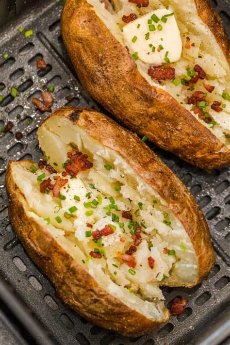 Air Fryer Baked Potatoes