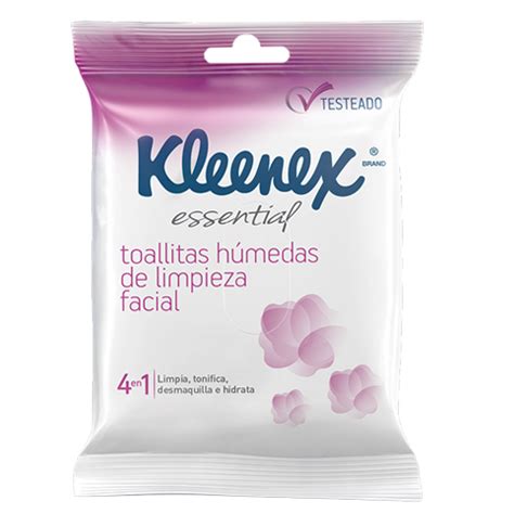 Kleenex Toallitas Húmedas de limpieza facial MercaSID