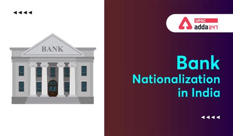 Bank Nationalisation In India