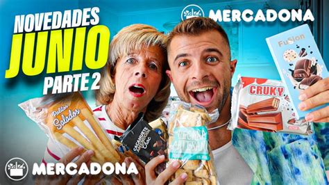 Novedades Mercadona De Junio Dulces Parte Youtube