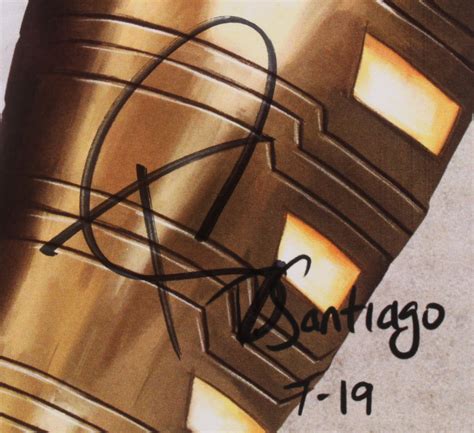 Tony Santiago Shazam Dc Comics 13x19 Signed Lithograph Pa Coa