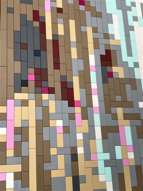 Andre Veloux Enthusiastic Consent Contemporary Pop Art Flat Lego Wall Sculpture Pixel Nude