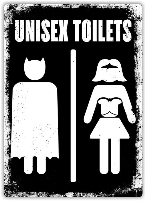 Kody Hyde Métal Mur Affiche Unisex Toilets Vintage Étain Signe Occident Rétro Plaque