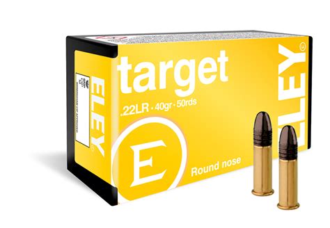 Eley Rimfire Ammo 22 Lr Target 50 Bruno Shooters Supply