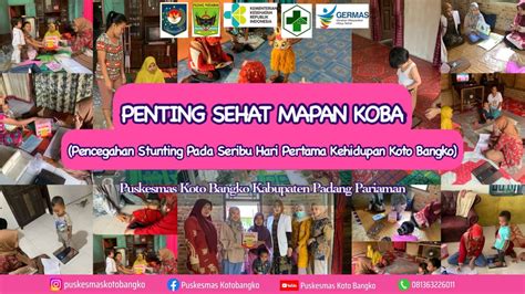 PENTING SEHAT MAPAN KOBA Pencegahan Stunting Pada Seribu Hari Pertama