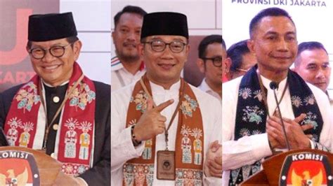 3 Paslon Menuju DKI Adu Kekuatan RK Pramono Dan Dharma Berebut Suara