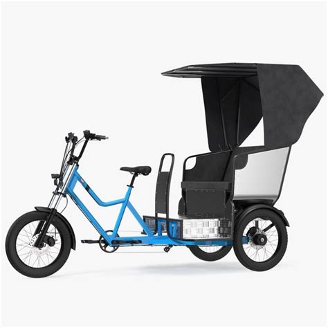 Commercial Grade Electric Trike With Passenger Seat 3D TurboSquid 1925935