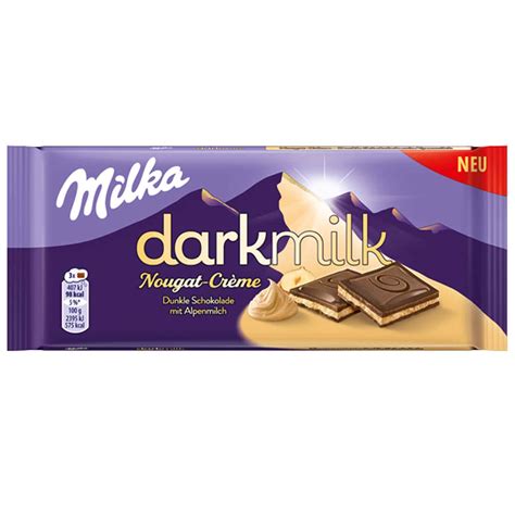 Milka darkmilk Nougat Crème 85g Online kaufen im World of Sweets Shop