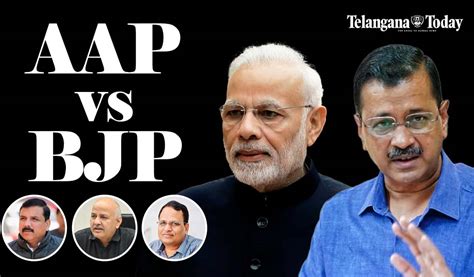 Aap Vs Bjp Aam Aadmi Party Vs Bharatiya Janata Party Delhi Excise