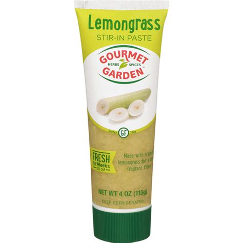 Gourmet Garden Lemongrass Stir In Paste 4 Oz Packaged Herbs Mackenthuns