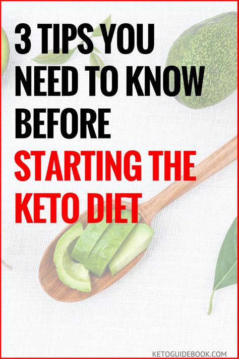 3 Tips You Need To Know Before Starting The Keto Diet